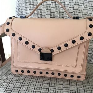 Loeffler Randall Nude cross body bag with dust bag